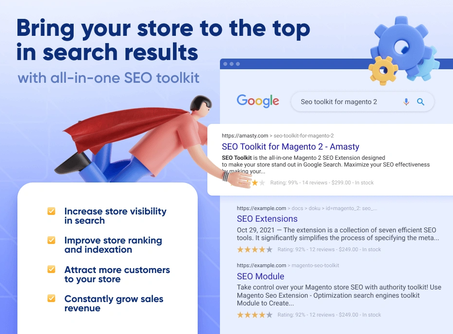 SEO Extension Magento 2 - Real-Time Monitoring