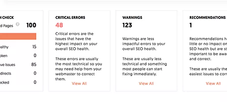 Website SEO Analysis Tools and Audit Reports