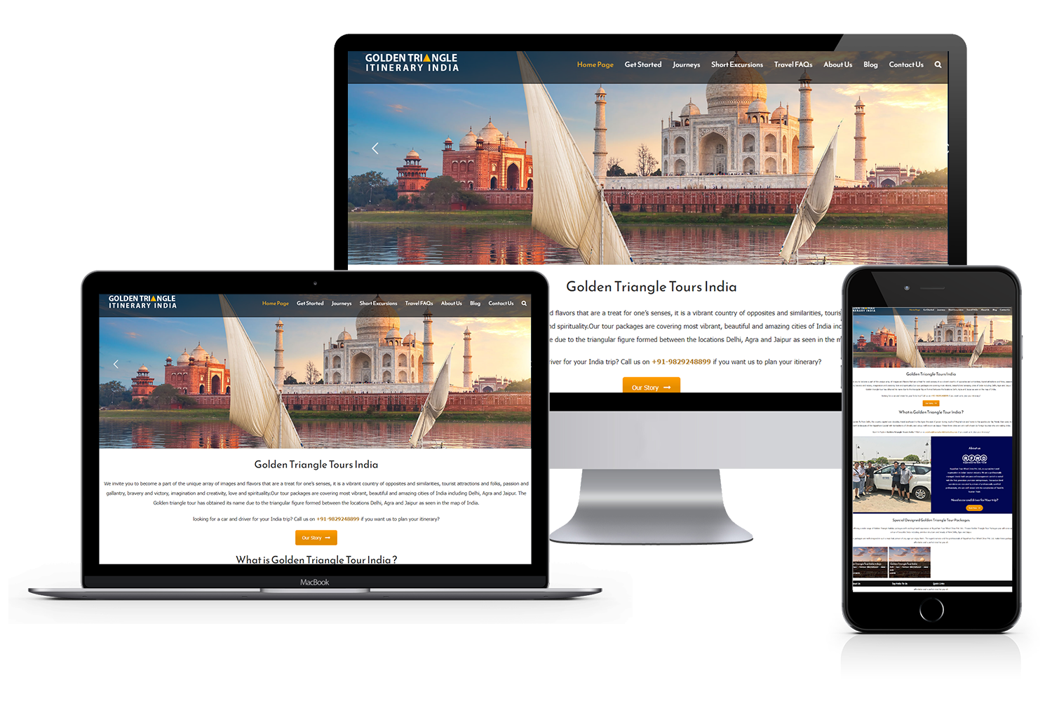 Tour and Travel Website Design in Jaipur