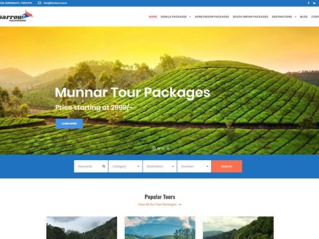 Travel Website Design Company