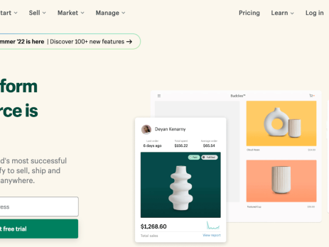 How to make Shopify website