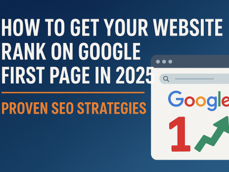 How To Get Website Rank On Google First Page in 2025
