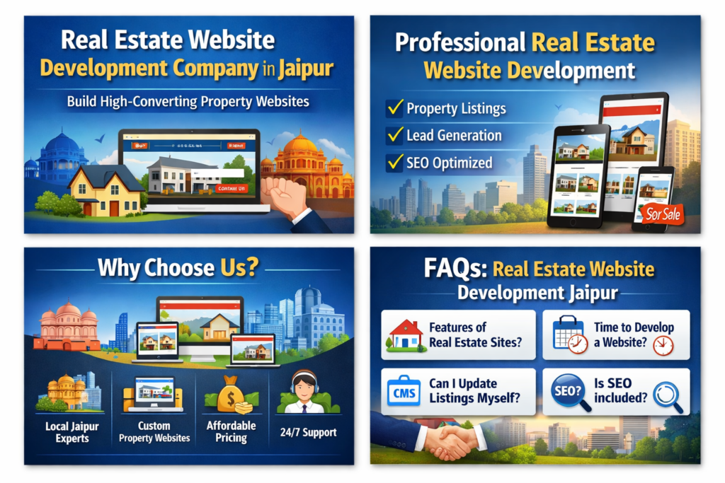 Real Estate Website Development Company in Jaipur