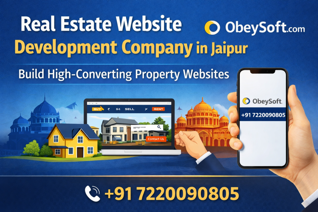 Real Estate Website Development Company in Jaipur