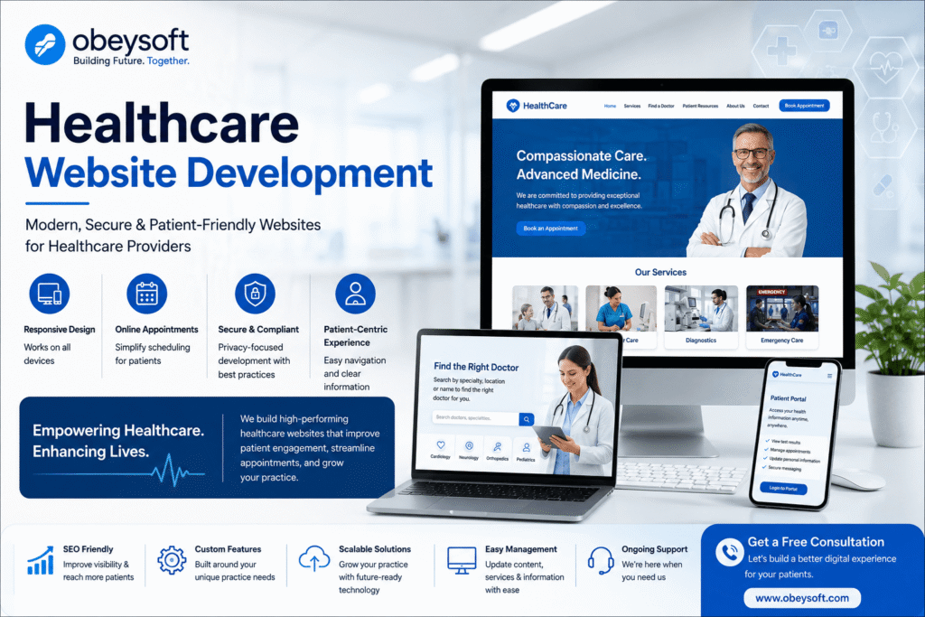 healthcare-website-development-services